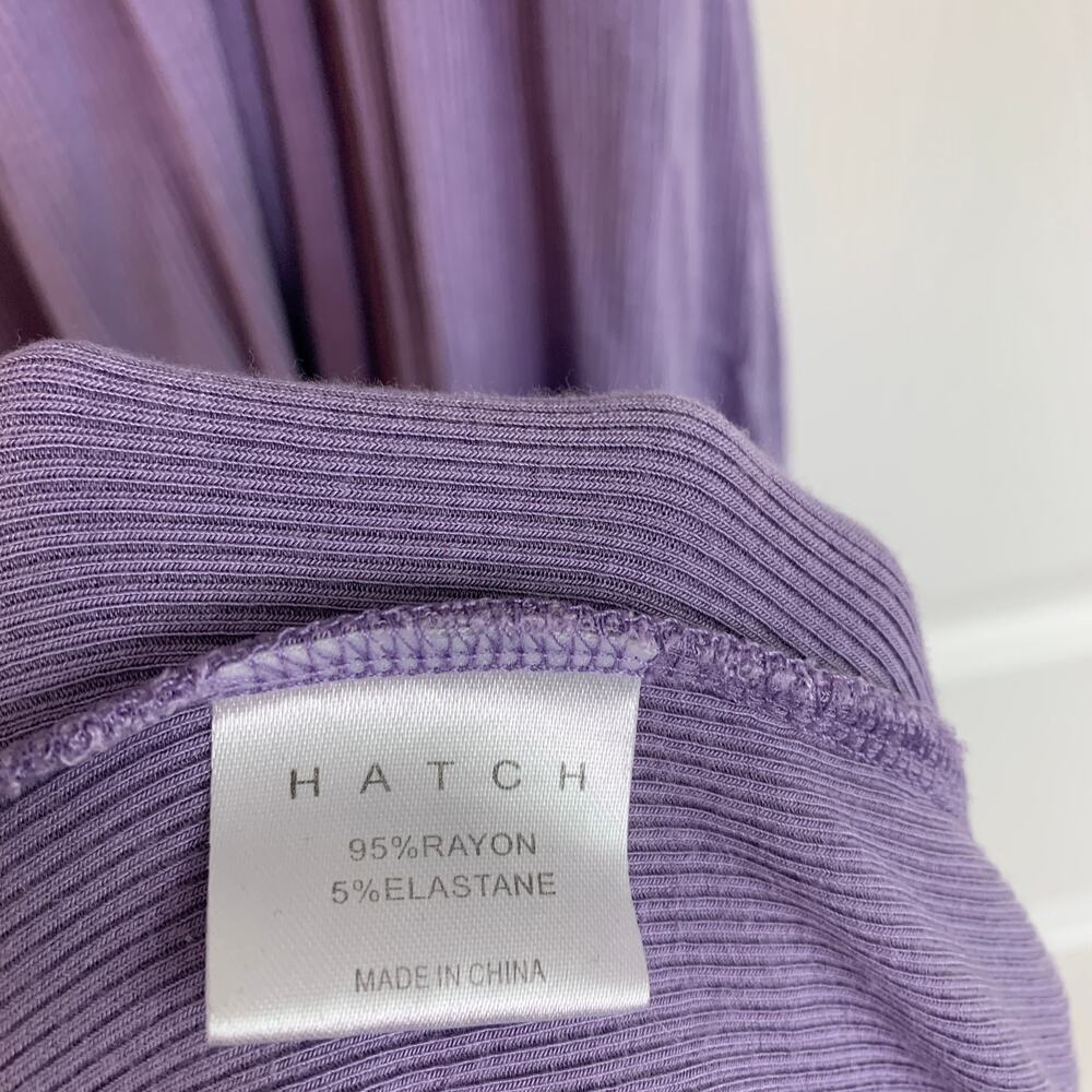 Hatch The Softest Rib Maternity Postpartum Snap Front Nursing Tank Midi Dress 3 - Picture 7 of 7